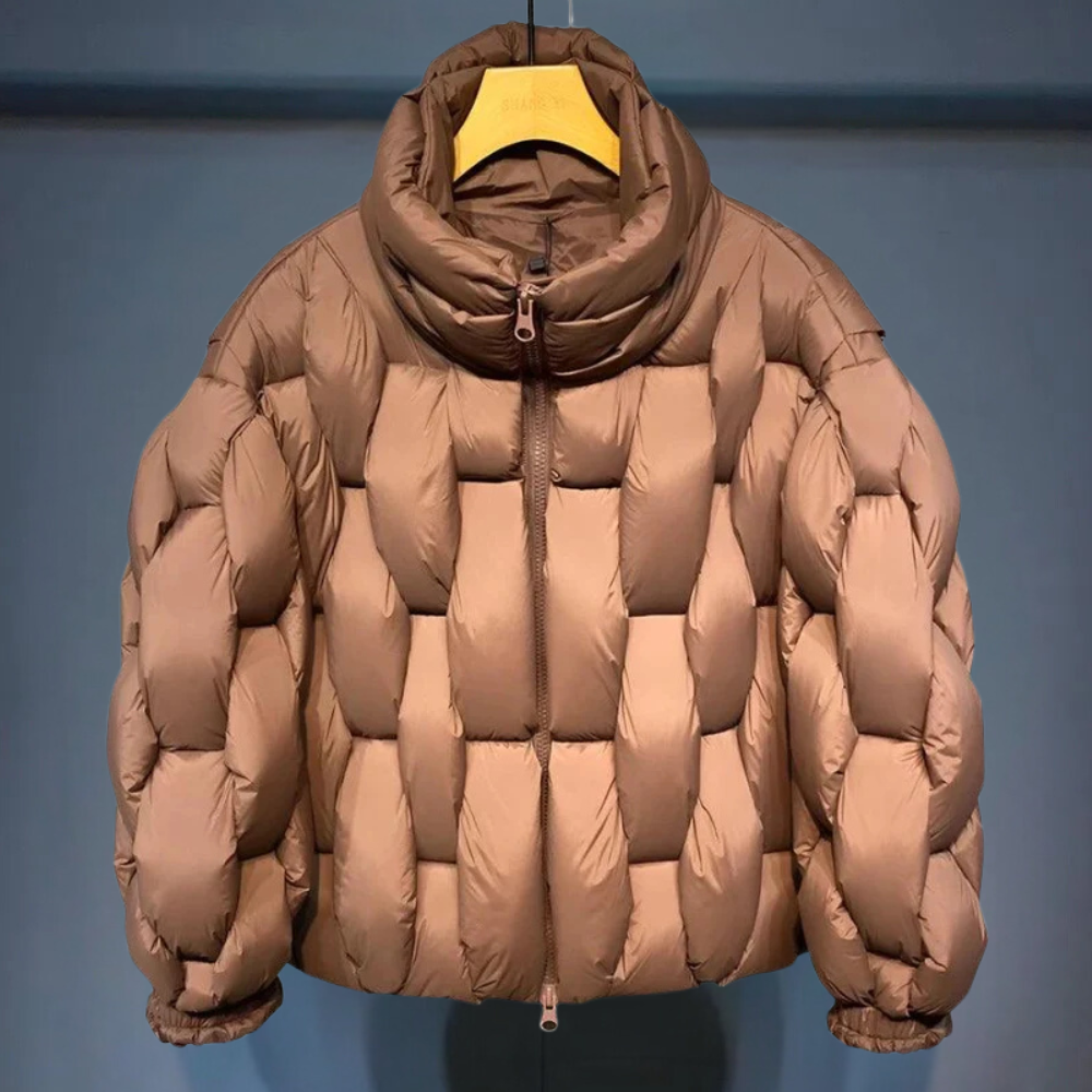 CALORA_ Stijlvolle Pufferjas voor Heren met Comfort en Warmte in de Winter