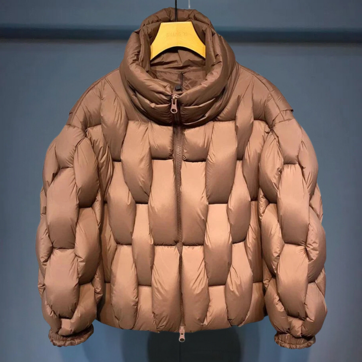 CALORA_ Stijlvolle Pufferjas voor Heren met Comfort en Warmte in de Winter