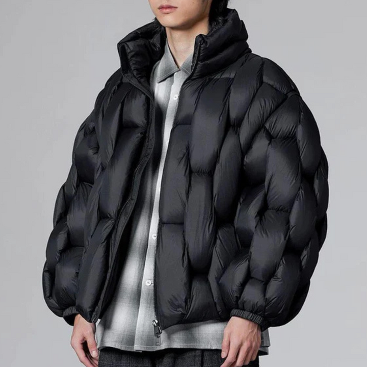 CALORA_ Stijlvolle Pufferjas voor Heren met Comfort en Warmte in de Winter
