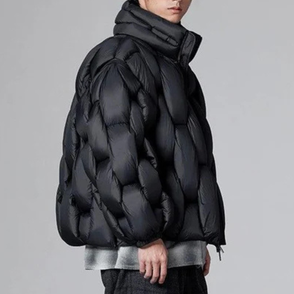 CALORA_ Stijlvolle Pufferjas voor Heren met Comfort en Warmte in de Winter