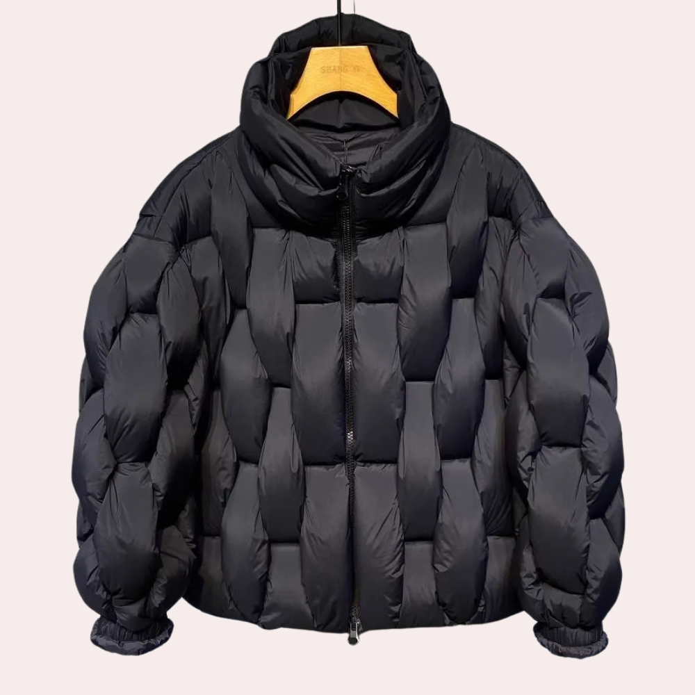 CALORA_ Stijlvolle Pufferjas voor Heren met Comfort en Warmte in de Winter
