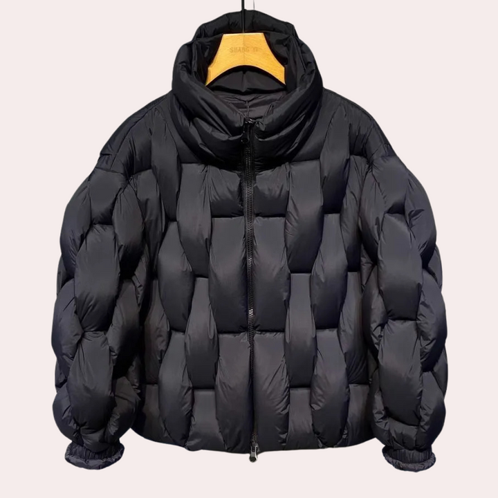 CALORA_ Stijlvolle Pufferjas voor Heren met Comfort en Warmte in de Winter