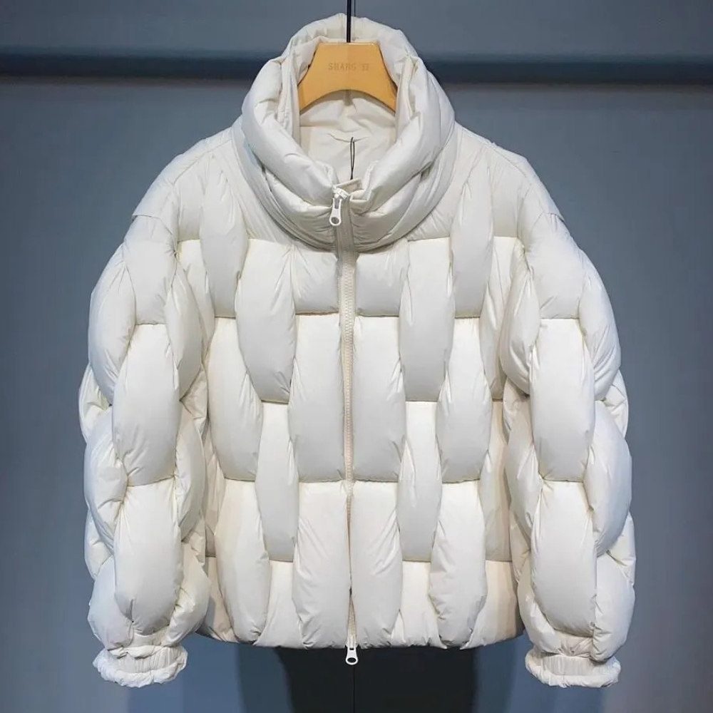 CALORA_ Stijlvolle Pufferjas voor Heren met Comfort en Warmte in de Winter