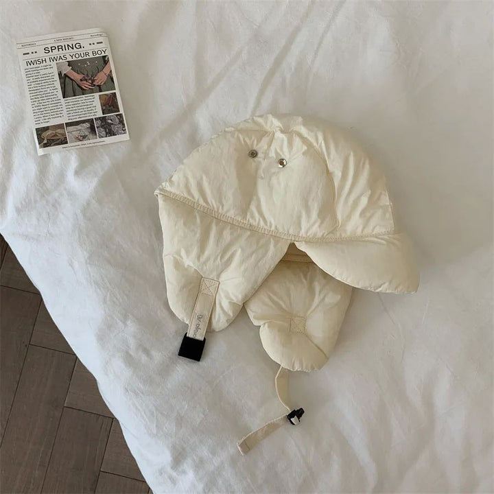CALORA_ Stijlvolle Retro Zachte Gehoorbescherming voor Winter en Herfst