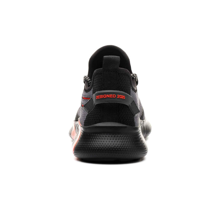 Stijlvolle Veiligheidssneakers voor Comfort en Bescherming-Sneakers-Calora-Oranje-37-Calora