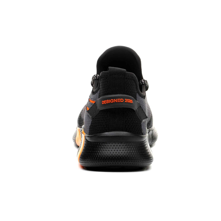 Stijlvolle Veiligheidssneakers voor Comfort en Bescherming-Sneakers-Calora-Oranje-37-Calora