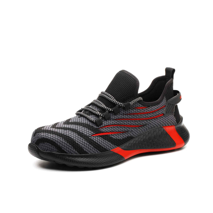 Stijlvolle Veiligheidssneakers voor Comfort en Bescherming-Sneakers-Calora-Oranje-37-Calora