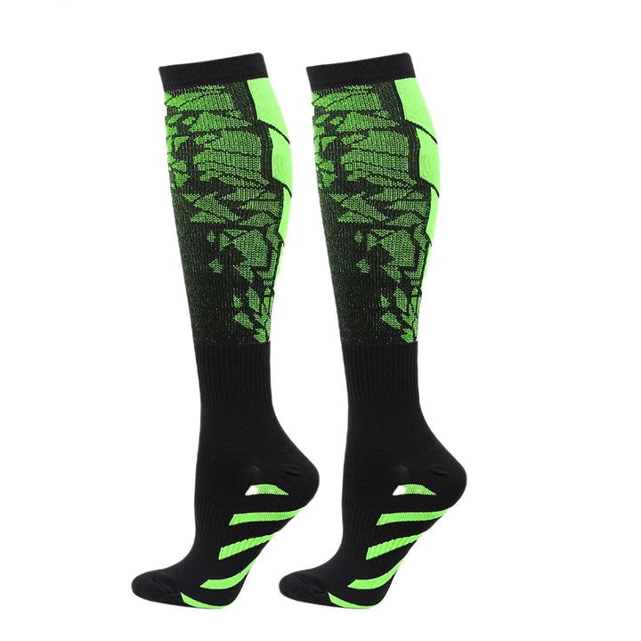 Strivio | Comfortabele Compressie sokken - Unisex-Sportkleding & Accessoires-Calora-Groen-L/XL-Calora