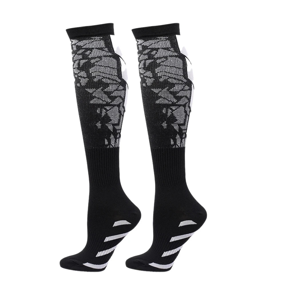 Strivio | Comfortabele Compressie sokken - Unisex-Sportkleding & Accessoires-Calora-Lichtgrijs-L/XL-Calora