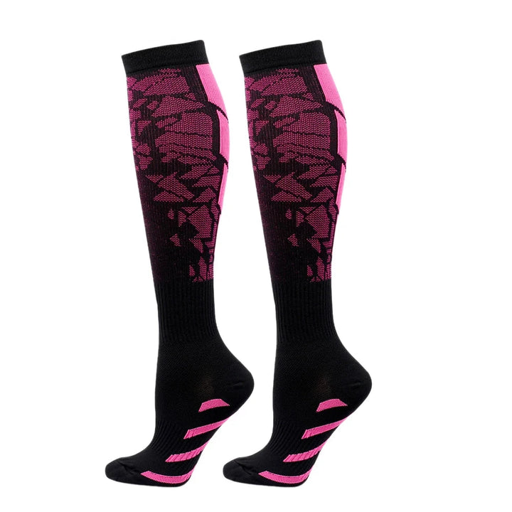 Strivio | Comfortabele Compressie sokken - Unisex-Sportkleding & Accessoires-Calora-Roze-S/M-Calora
