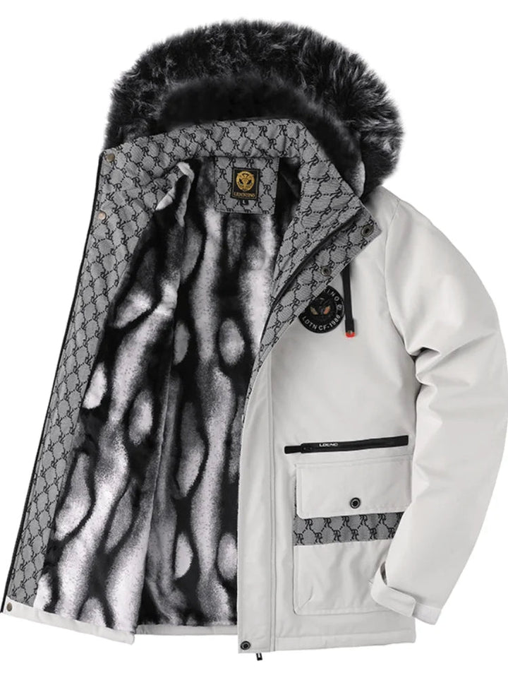 CALORA_ Strivio | Outdoor Ski Winterjas met bontkraag