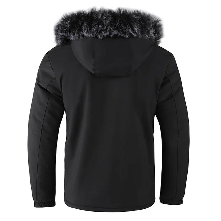 CALORA_ Strivio | Outdoor Ski Winterjas met bontkraag