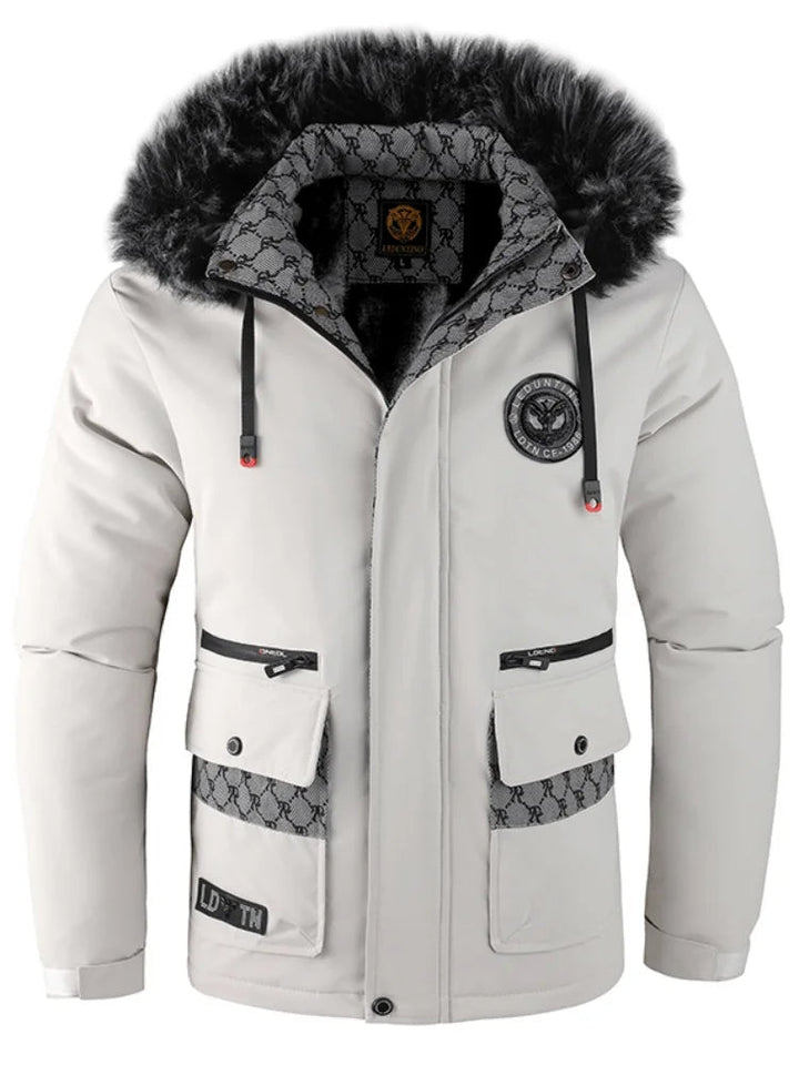 CALORA_ Strivio | Outdoor Ski Winterjas met bontkraag