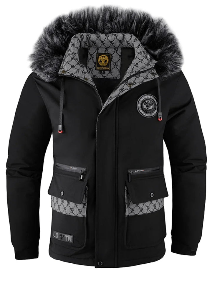 CALORA_ Strivio | Outdoor Ski Winterjas met bontkraag