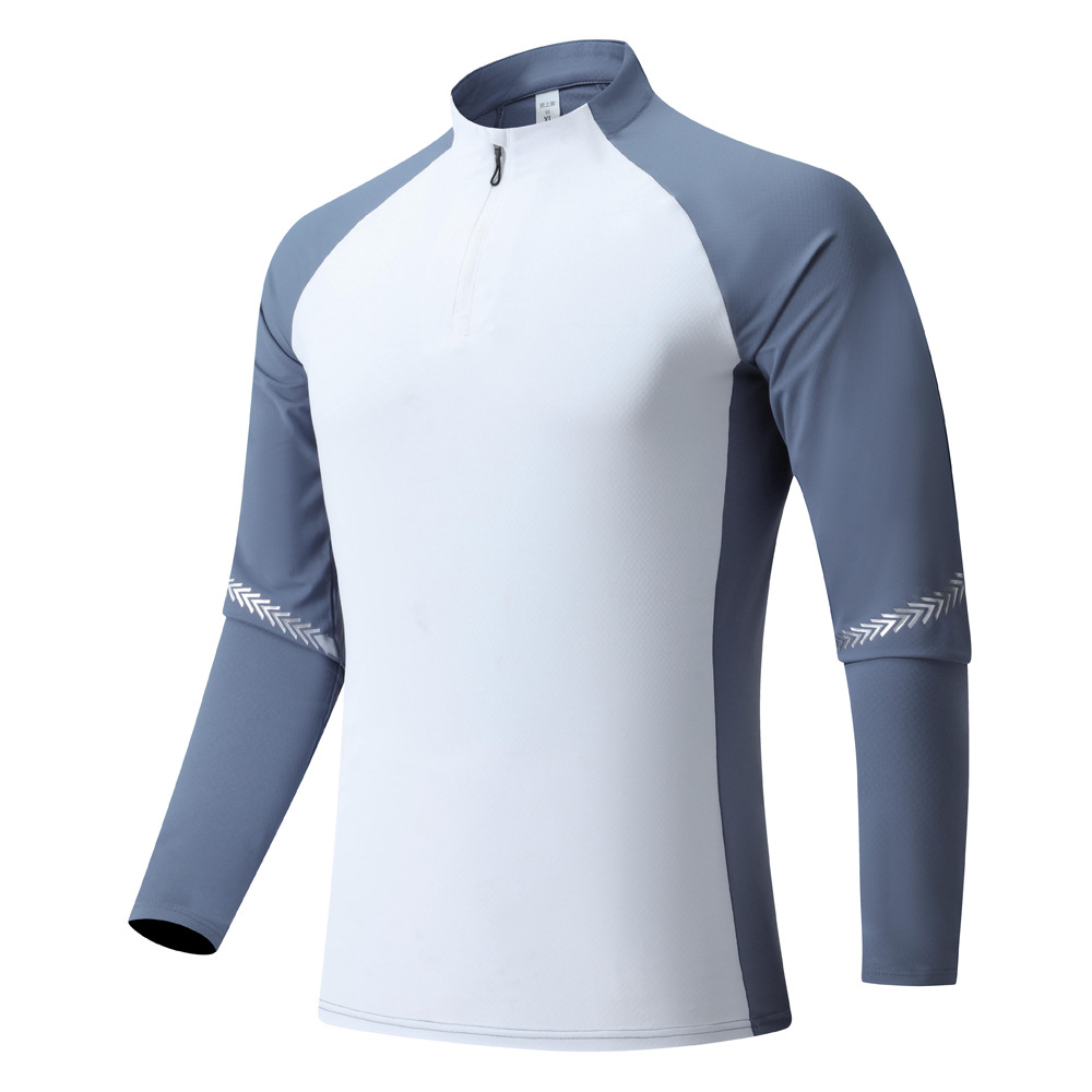 CALORA_ Strivio | Stretch Sporttraining T-shirt met lange mouwen