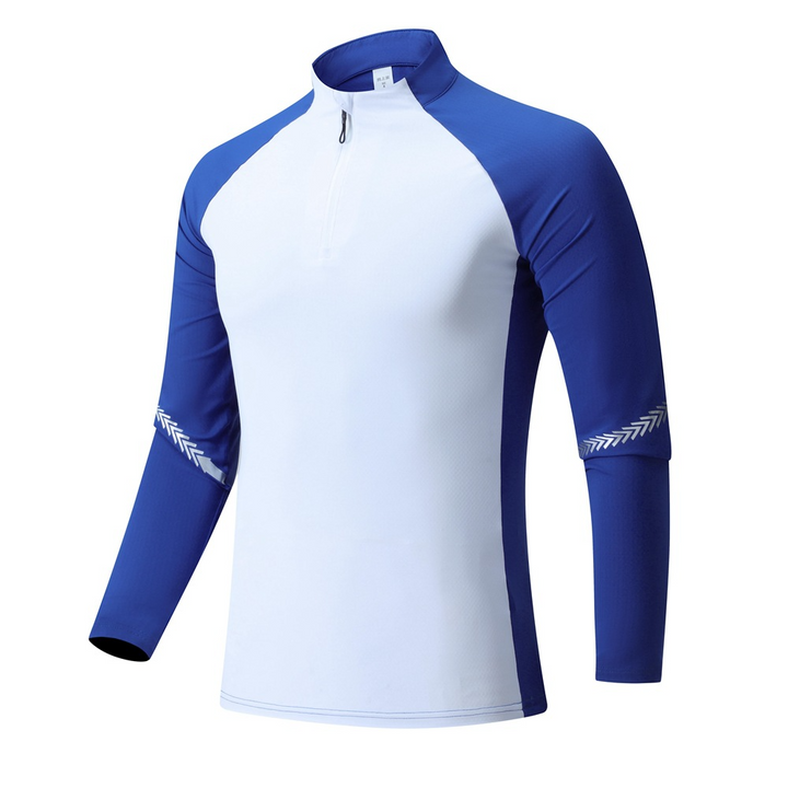 CALORA_ Strivio | Stretch Sporttraining T-shirt met lange mouwen