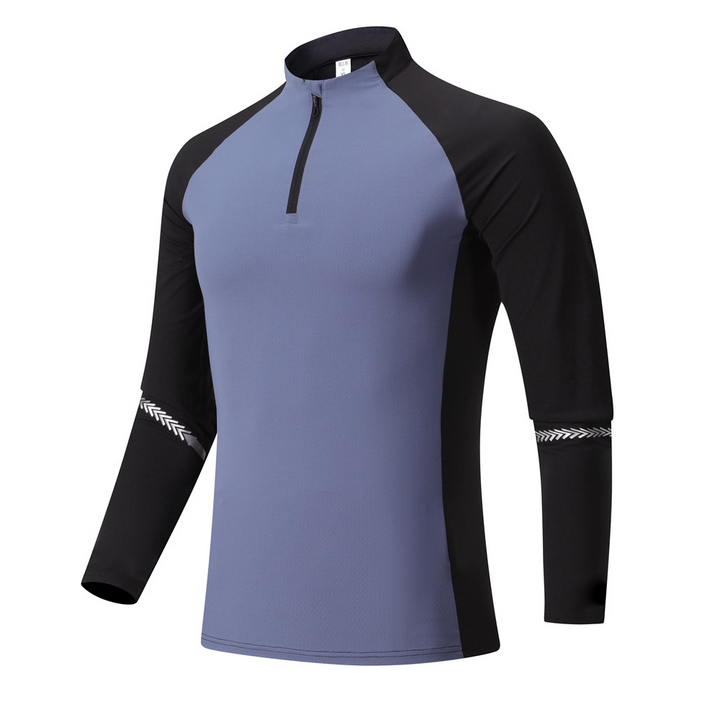 CALORA_ Strivio | Stretch Sporttraining T-shirt met lange mouwen