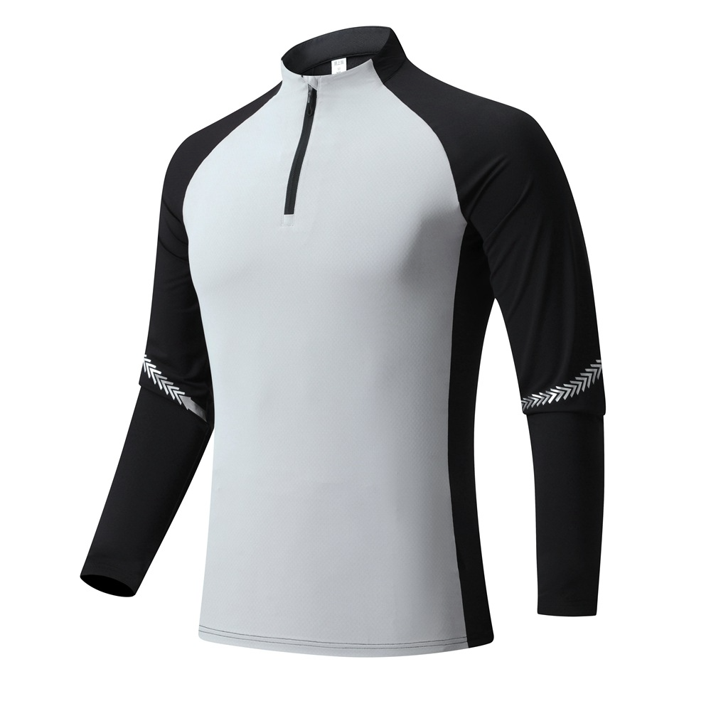 CALORA_ Strivio | Stretch Sporttraining T-shirt met lange mouwen