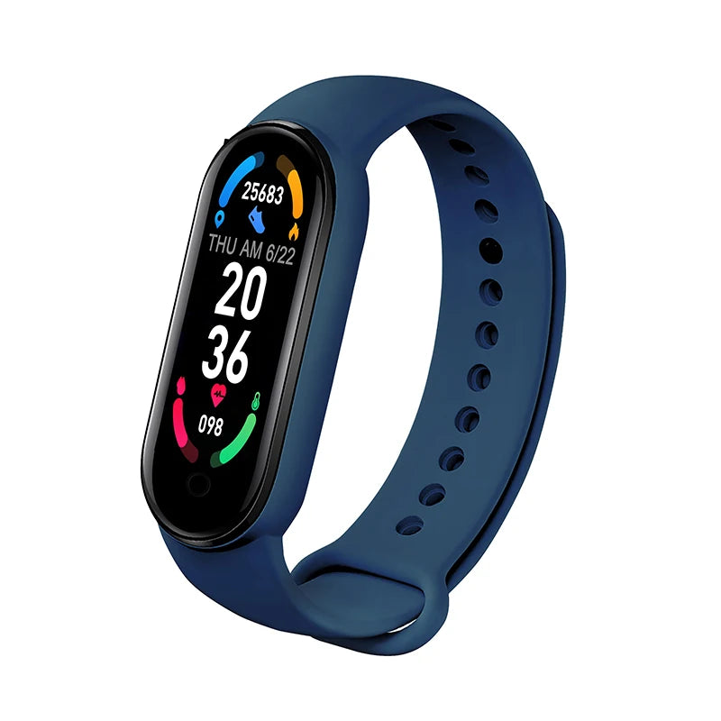 StrongPulse | Slimme Sporthorloge voor Volledige Gezondheidsmonitoring-Elektronica/Gadgets-Calora-Blauw-Calora