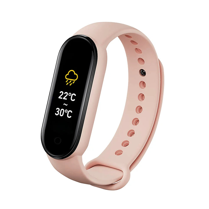 StrongPulse | Slimme Sporthorloge voor Volledige Gezondheidsmonitoring-Elektronica/Gadgets-Calora-Roze-Calora