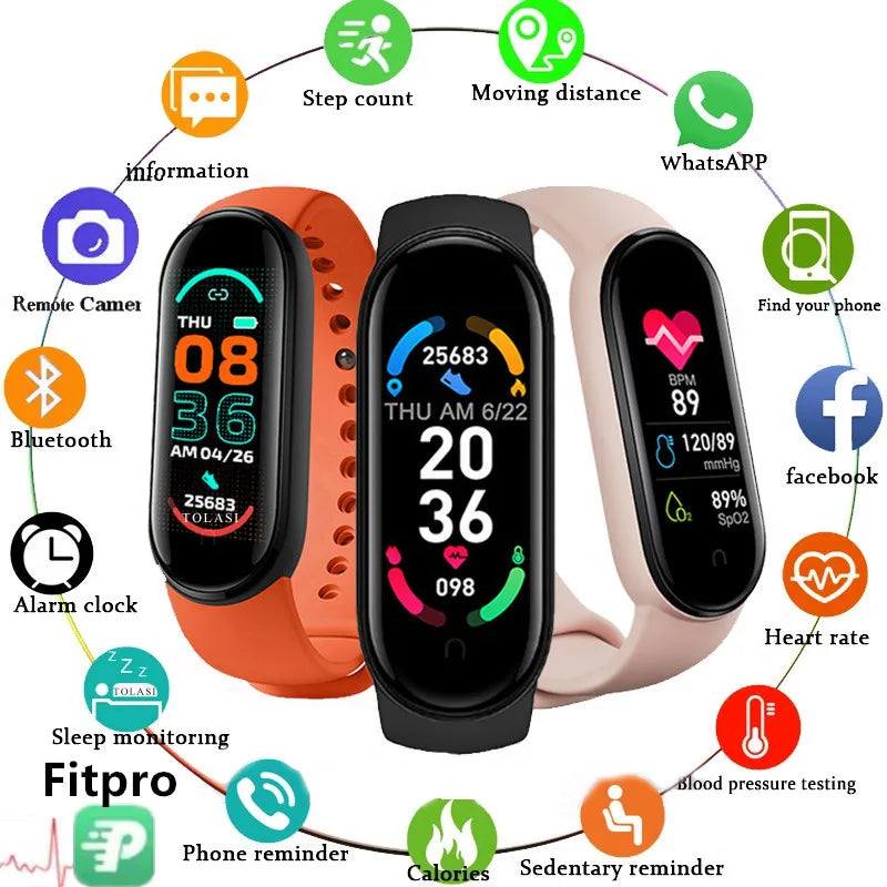 StrongPulse | Slimme Sporthorloge voor Volledige Gezondheidsmonitoring-Elektronica/Gadgets-Calora-Zwart-Calora