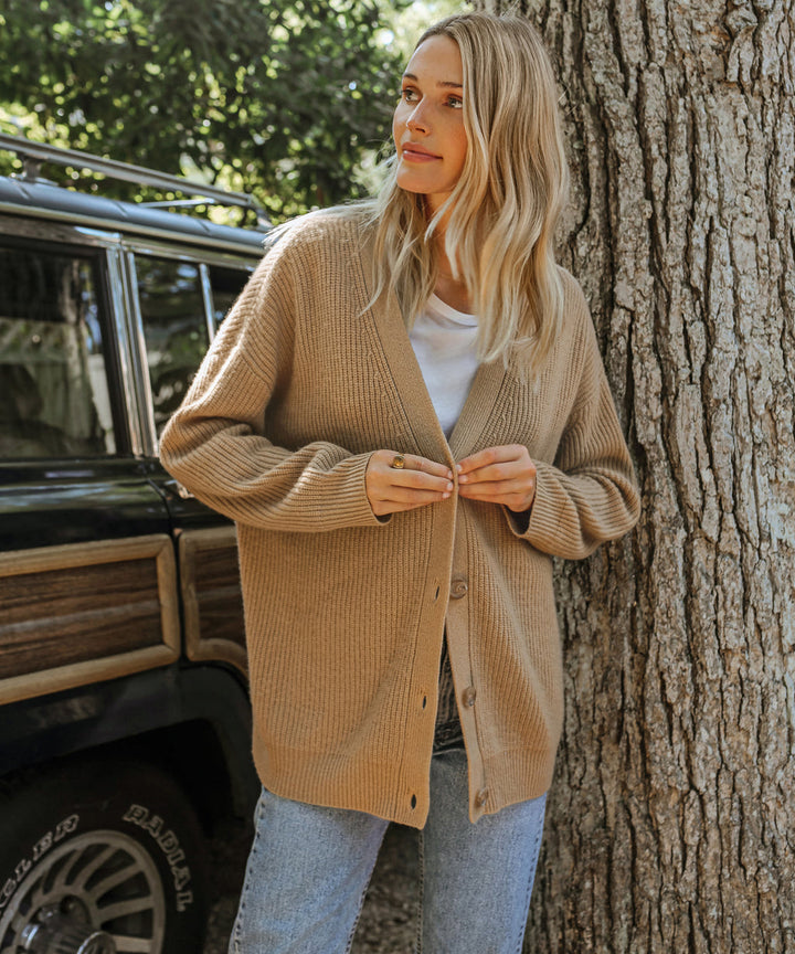 CALORA_ Stylish Kasjmier cardigan vest