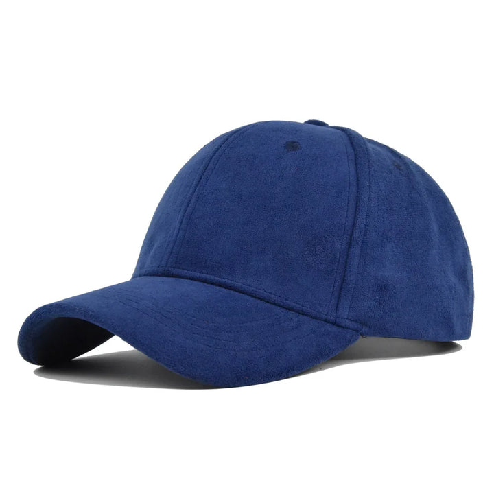Suede Retro Baseball Verstelbare Snapback Pet-Petten-Calora-Navy-Calora
