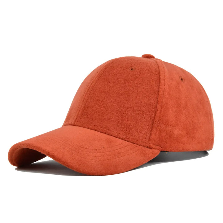 Suede Retro Baseball Verstelbare Snapback Pet-Petten-Calora-Oranje-Calora