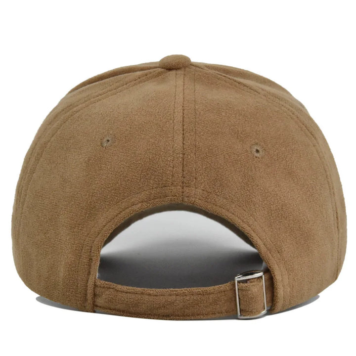 Suede Retro Baseball Verstelbare Snapback Pet-Petten-Calora-Zwart-Calora