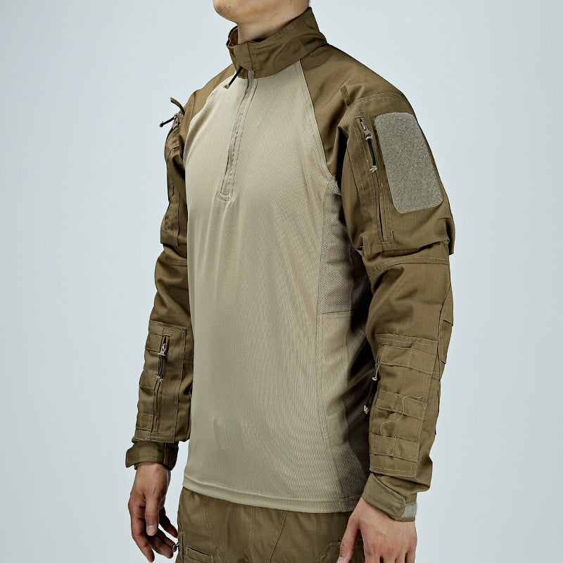 CALORA_ Tactisch Camouflage Pak voor Heren - Ademend en Slijtvast Outdoor Training