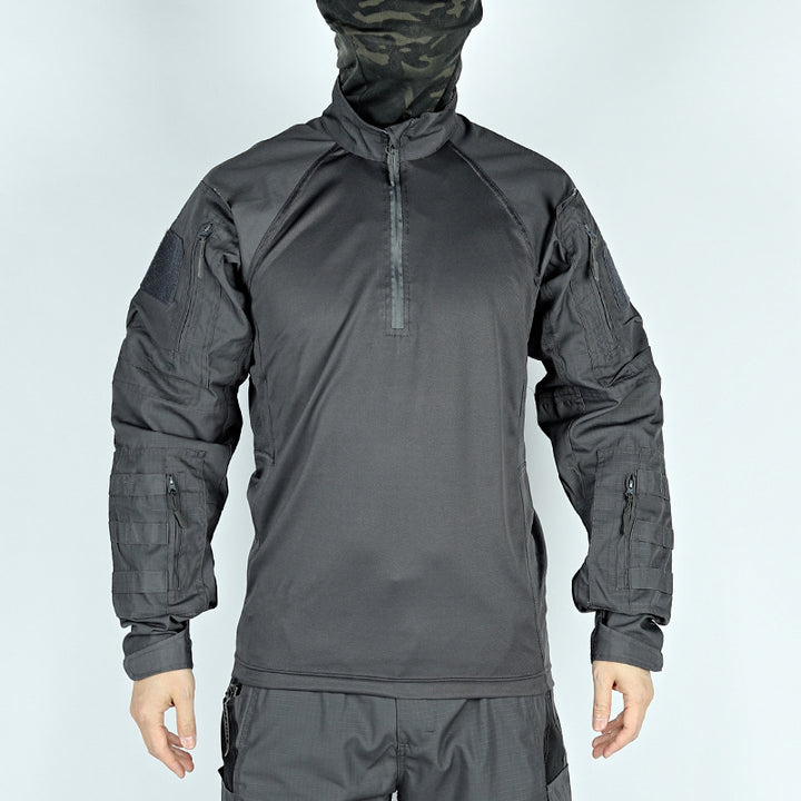 CALORA_ Tactisch Camouflage Pak voor Heren - Ademend en Slijtvast Outdoor Training