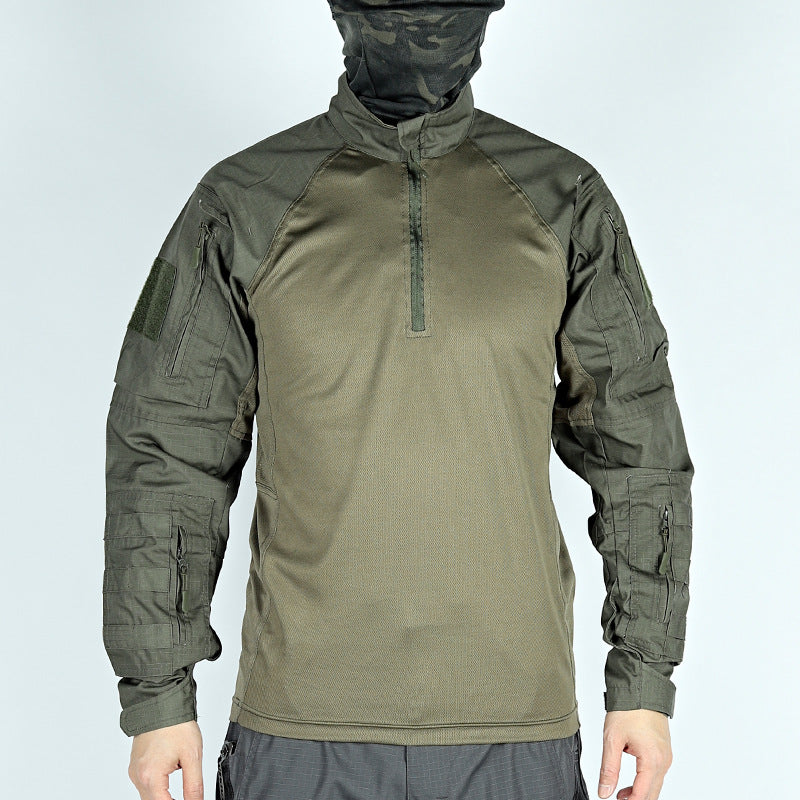 CALORA_ Tactisch Camouflage Pak voor Heren - Ademend en Slijtvast Outdoor Training