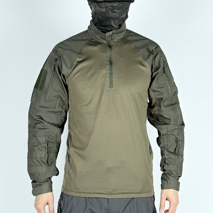 CALORA_ Tactisch Camouflage Pak voor Heren - Ademend en Slijtvast Outdoor Training