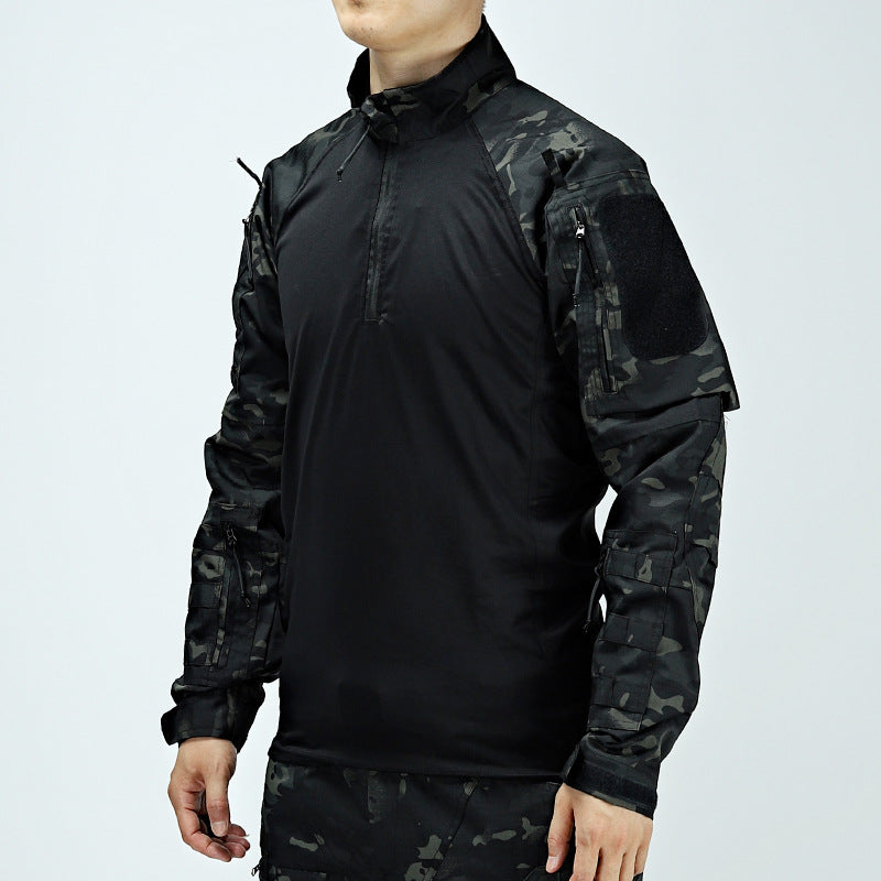 CALORA_ Tactisch Camouflage Pak voor Heren - Ademend en Slijtvast Outdoor Training