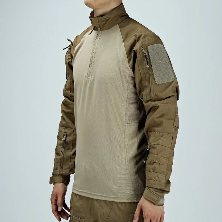 CALORA_ Tactisch Camouflage Pak voor Heren - Ademend en Slijtvast Outdoor Training