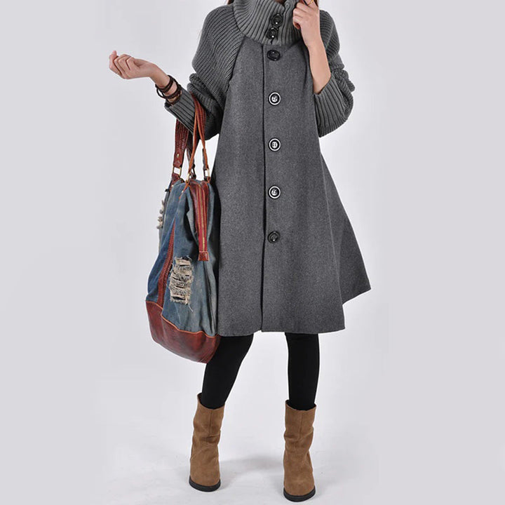 Taira | Warme Winterjas dames-Zomer Jassen-Calora-Grijs-M-Calora