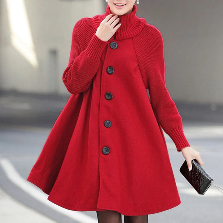 Taira | Warme Winterjas dames-Zomer Jassen-Calora-Rood-M-Calora