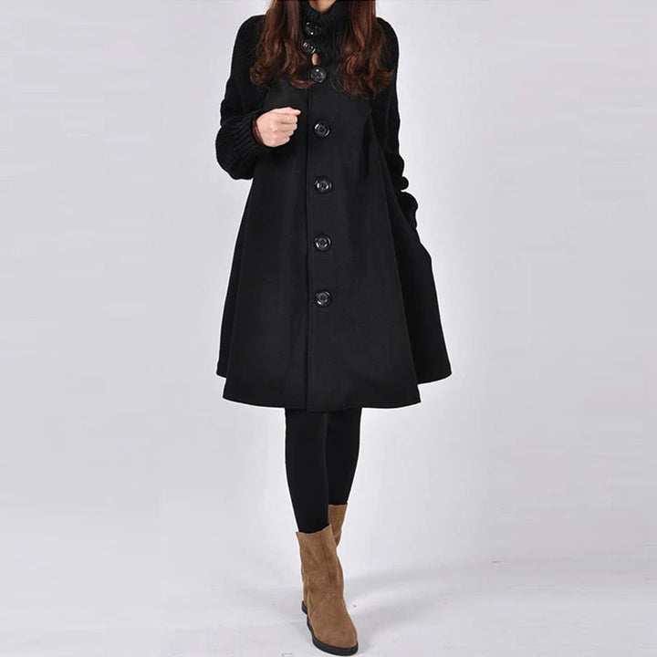 Taira | Warme Winterjas dames-Zomer Jassen-Calora-Zwart-M-Calora