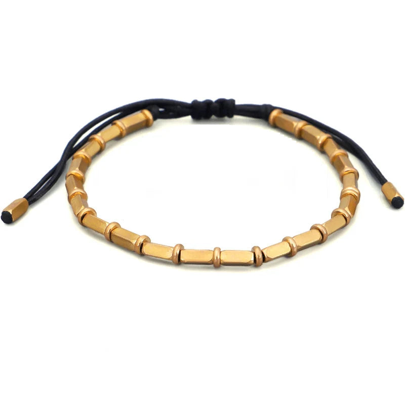 Tibetaanse Gevlochten kralen Koperen Beschermingsarmband voor geluk-Armbanden-Calora-Kleurrijk-Calora