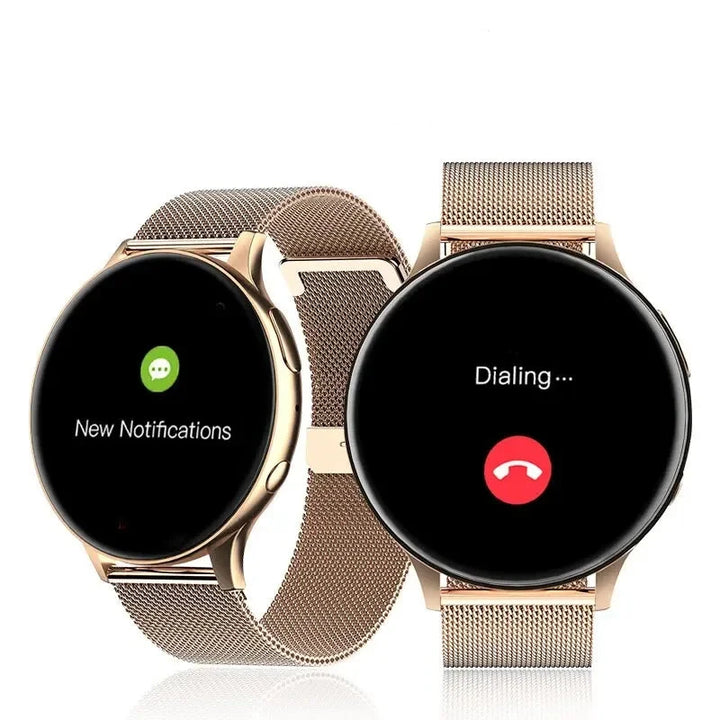 Timora Active 2 | Dames Bluetooth Smartwatch met Hartslag- en Bloeddrukmonitor-Elektronica/Gadgets-Calora-Zwart-Calora