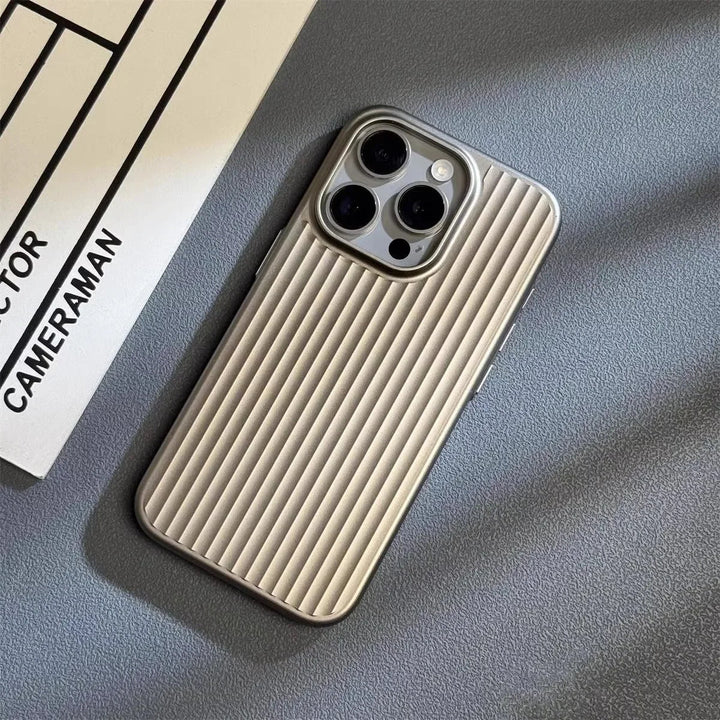 CALORA_ Titanium Shield Pro iPhone Case met Militaire Bescherming en Stijl