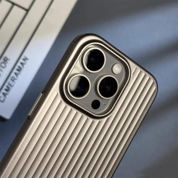 CALORA_ Titanium Shield Pro iPhone Case met Militaire Bescherming en Stijl