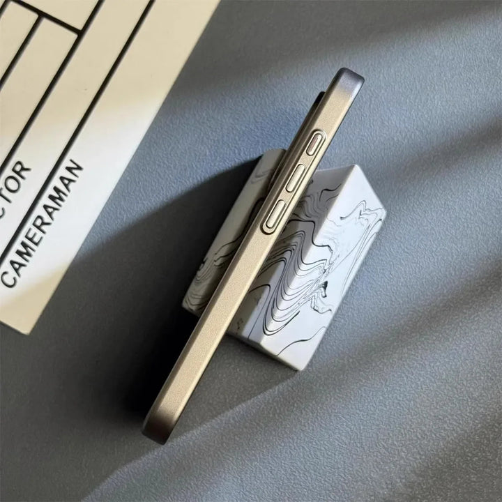 CALORA_ Titanium Shield Pro iPhone Case met Militaire Bescherming en Stijl