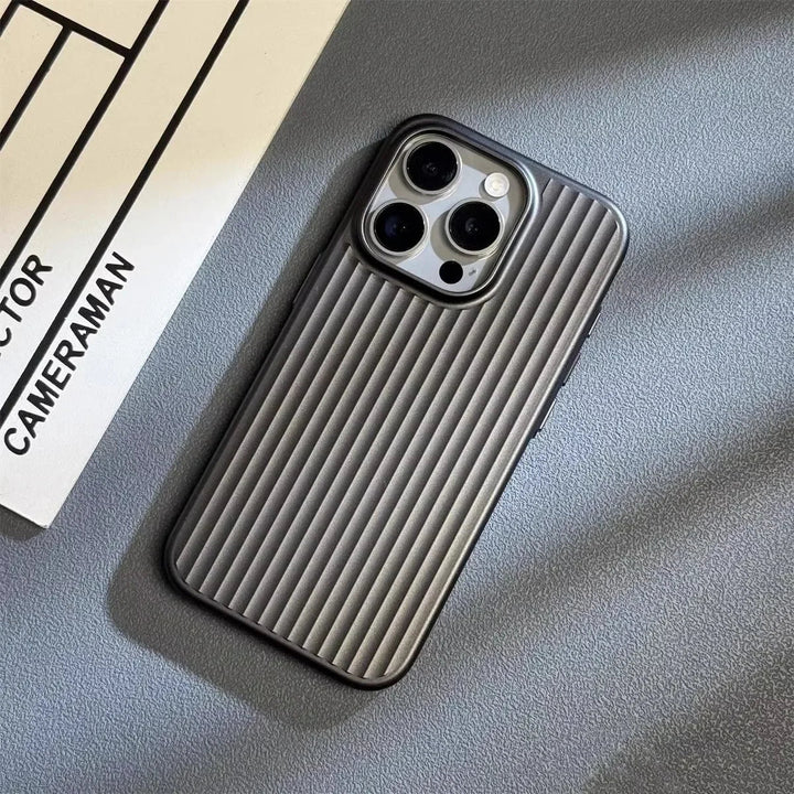 CALORA_ Titanium Shield Pro iPhone Case met Militaire Bescherming en Stijl
