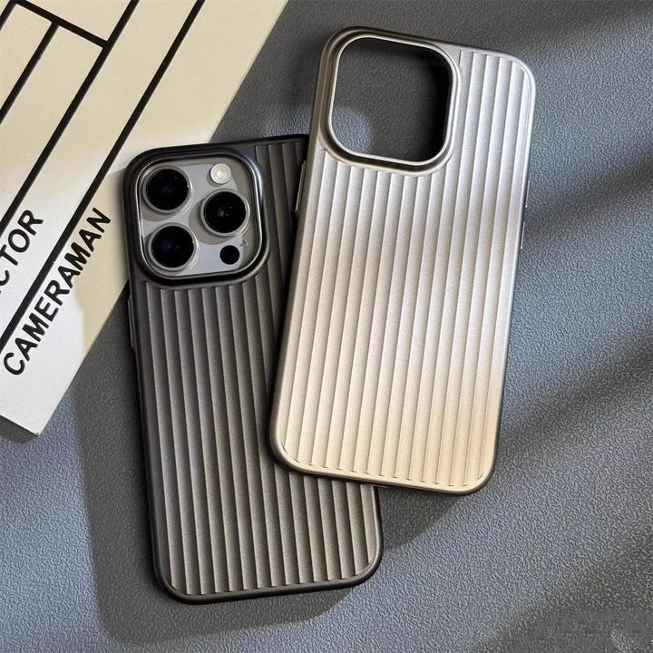 CALORA_ Titanium Shield Pro iPhone Case met Militaire Bescherming en Stijl