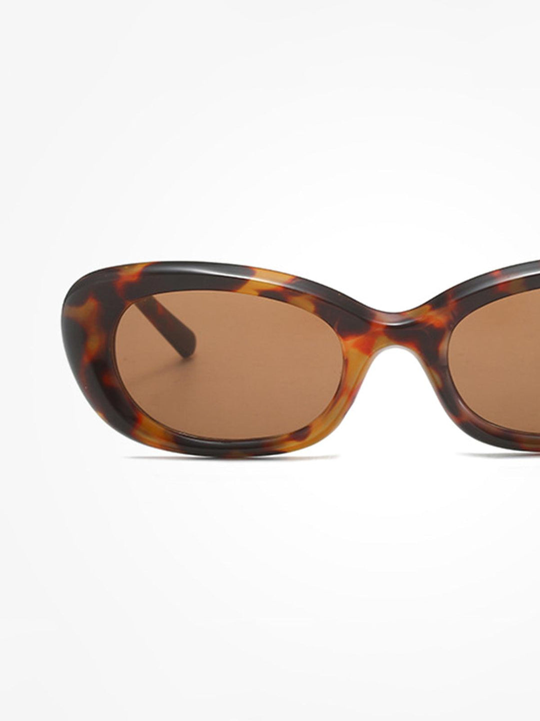 Tortoiseshell Ronde Zonnebril - Duurzaam en Stijlvol-Elektronica/Gadgets-Calora-Bruin-Eén maat-Calora