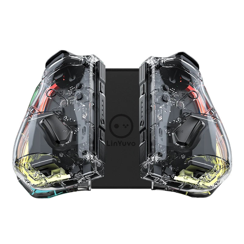 Transparante Draadloze Controller Joy-pad met LED voor Nintendo Switch-Elektronica/Gadgets-Calora-Transparant-Calora