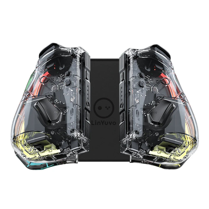 Transparante Draadloze Controller Joy-pad met LED voor Nintendo Switch-Elektronica/Gadgets-Calora-Transparant-Calora