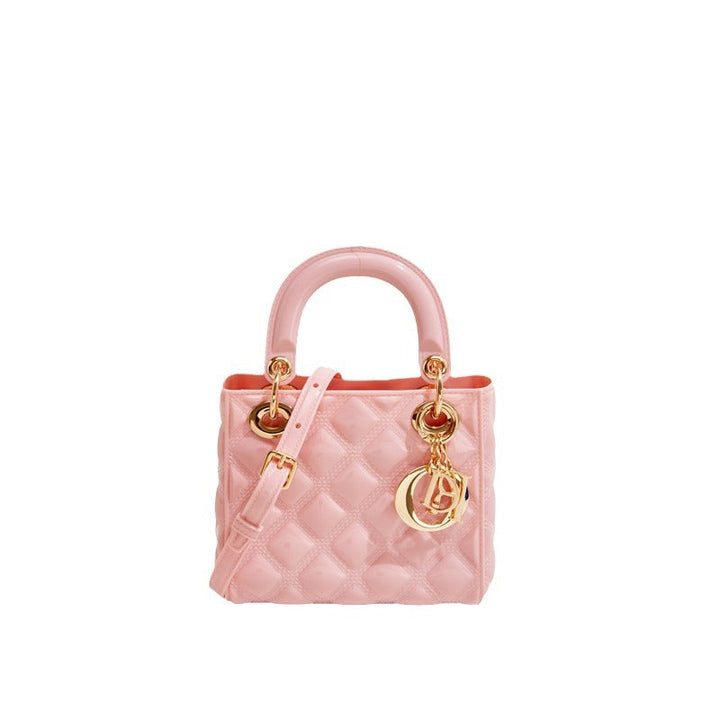 CALORA_ Trendy Barbie Jelly Mini Crossbody Handtas - 170x80x150mm