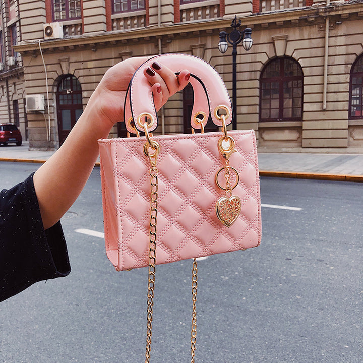 CALORA_ Trendy Barbie Jelly Mini Crossbody Handtas - 170x80x150mm